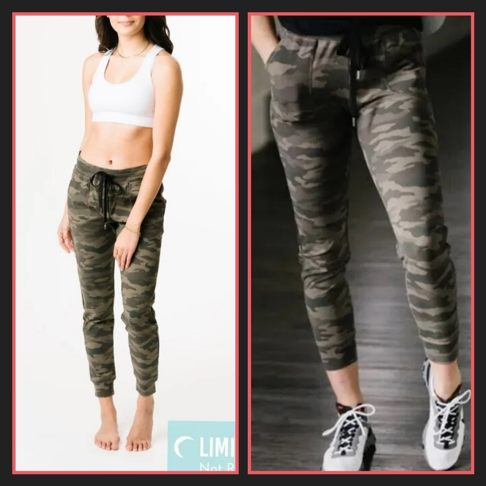 Zyia Green Camo Jogger